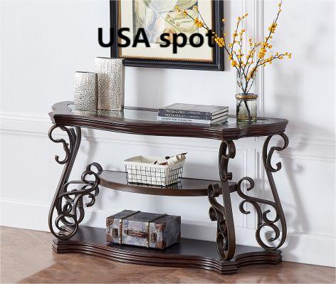 Sofa Table, Glass ta